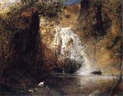 The Waterfalls,Pistil Mawddach Samuel Palmer